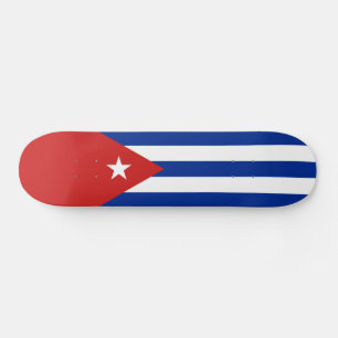 Cubaanse vlag persoonlijk skateboard