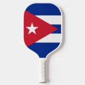 Cubaanse vlag pickleball paddle (Voorkant)
