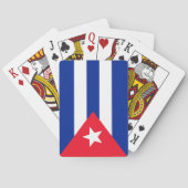 Cubaanse vlag pokerkaarten (Achterkant)