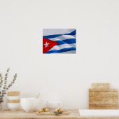 cubaanse vlag poster (Keuken)