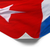cubaanse vlag poster (Hoek)