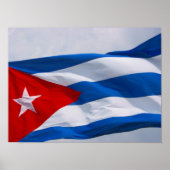 cubaanse vlag poster (Voorkant)