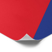 Cubaanse vlag poster (Hoek)