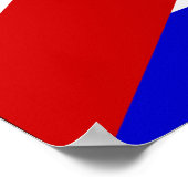 Cubaanse vlag poster (Hoek)