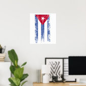 Cubaanse vlag poster (Thuiskantoor)