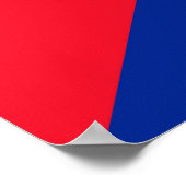 Cubaanse vlag poster (Hoek)