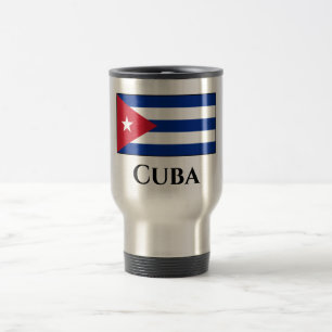 Cubaanse vlag reisbeker