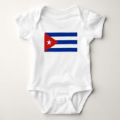 Cubaanse vlag romper (Voorkant)