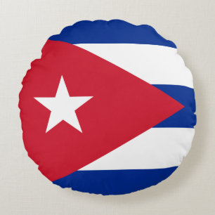 Cubaanse vlag rond kussen