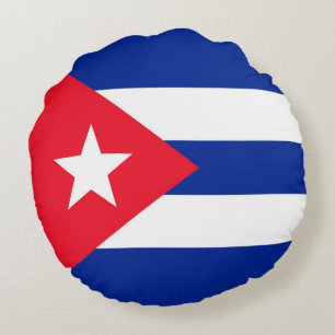Cubaanse vlag rond kussen
