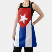 Cubaanse vlag schort (Insitu)