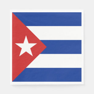 Cubaanse vlag servet