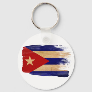 Cubaanse vlag sleutelhanger