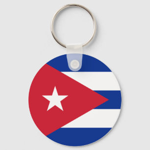 Cubaanse vlag sleutelhanger