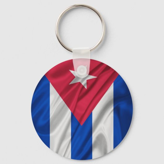 Cubaanse vlag sleutelhanger (Voorkant)