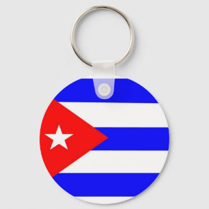 Cubaanse vlag sleutelhanger
