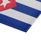 Cubaanse vlag snijplank (Hoek)