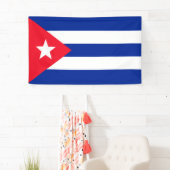 Cubaanse vlag spandoek (Insitu)