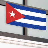 Cubaanse vlag spandoek (Buitenkant Gebouw)