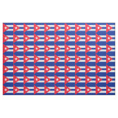 Cubaanse vlag stof (Yard (91,4 cm))