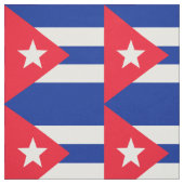 Cubaanse vlag stof (Swatch)