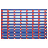 Cubaanse vlag stof (Fat Quarter)