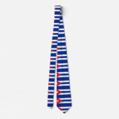 Cubaanse vlag stropdas (Achterkant)