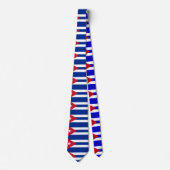 Cubaanse vlag stropdas (Voorkant)