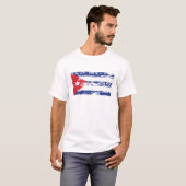 Cubaanse vlag t-shirt (Voorkant volledig)