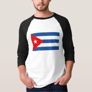 Cubaanse vlag t-shirt