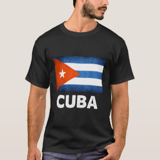 Cubaanse vlag t-shirt