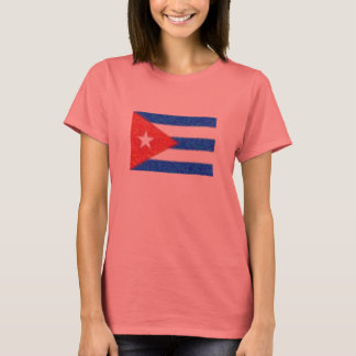 Cubaanse vlag t-shirt