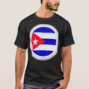 Cubaanse vlag t-shirt