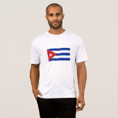 Cubaanse vlag t-shirt (Voorkant volledig)