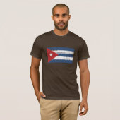  Cubaanse vlag T-shirt (Voorkant volledig)