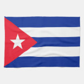 Cubaanse vlag theedoek (Horizontaal)