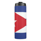 Cubaanse vlag thermosbeker (Voorkant)