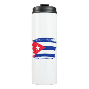 Cubaanse vlag thermosbeker