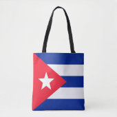 Cubaanse vlag tote bag (Voorkant)