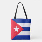 Cubaanse vlag tote bag (Achterkant)