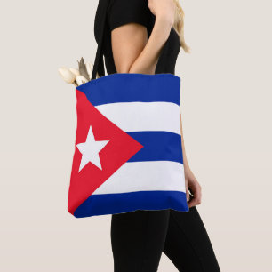 Cubaanse vlag tote bag