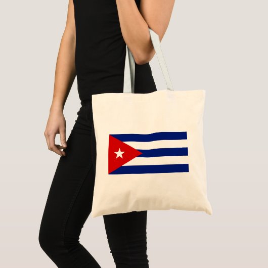 Cubaanse vlag tote bag (Voorkant (product))