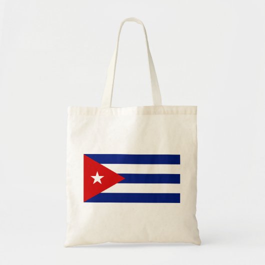 Cubaanse vlag tote bag (Voorkant)