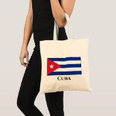 Cubaanse vlag tote bag (Voorkant (product))
