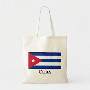 Cubaanse vlag tote bag