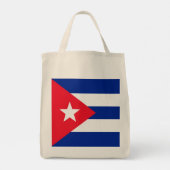 Cubaanse vlag tote bag (Achterkant)