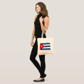 Cubaanse vlag tote bag (Voorkant (model))