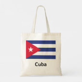 Cubaanse vlag tote bag (Achterkant)