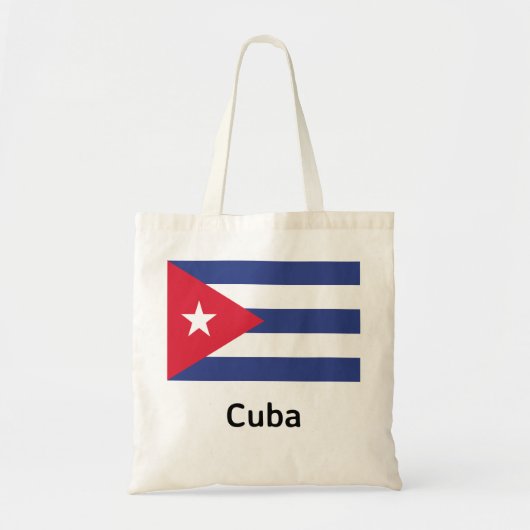 Cubaanse vlag tote bag (Voorkant)