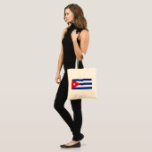 Cubaanse vlag tote bag (Voorkant (model))